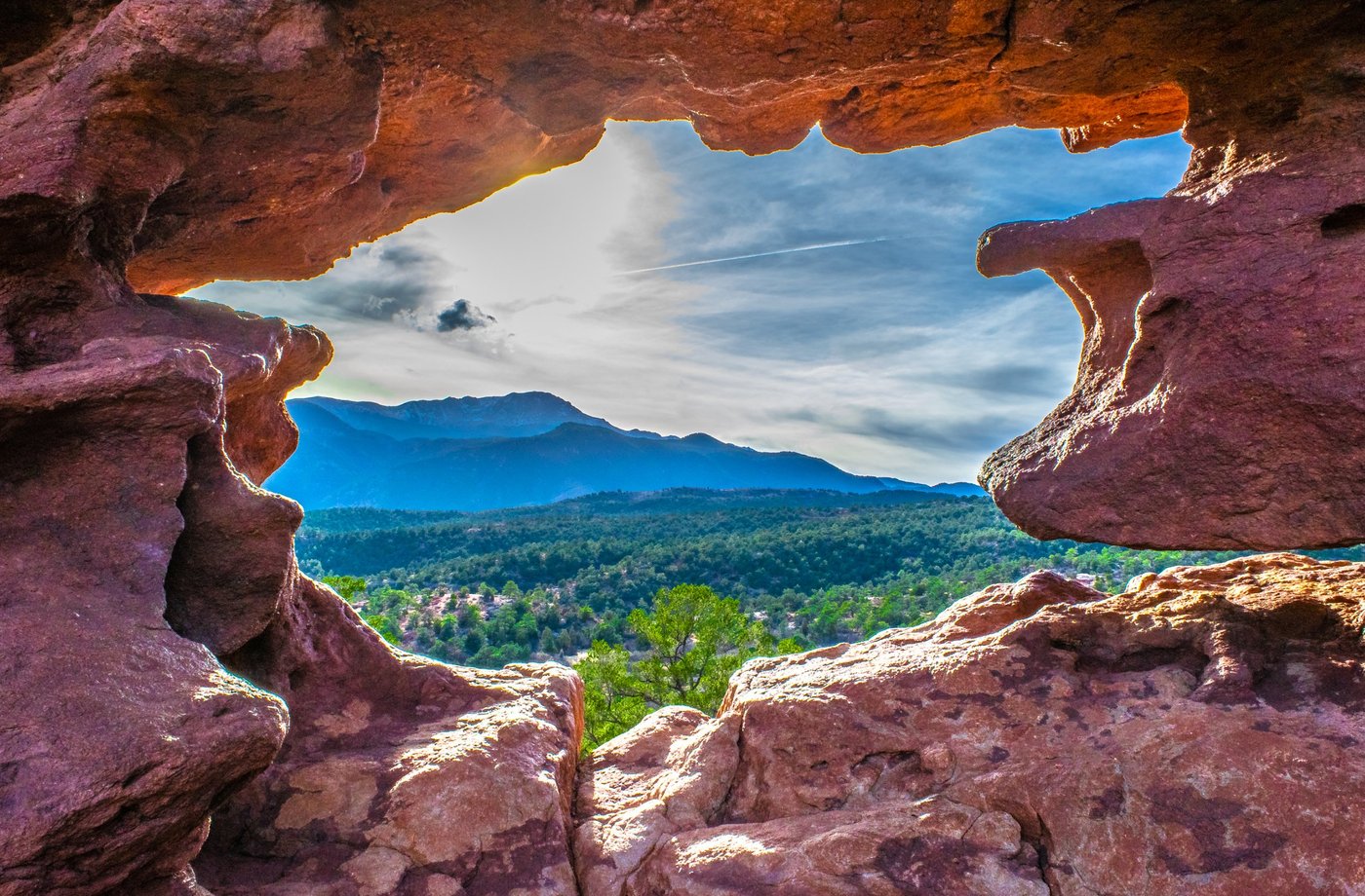Garden of the Gods rock formations — child and teen therapy Colorado Springs